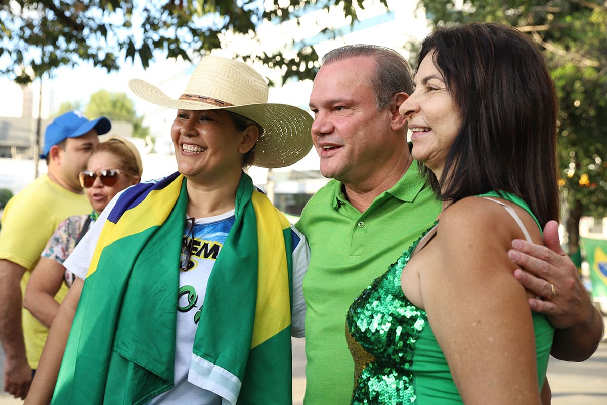 Ato pro bolsonaro praça 8 de abril