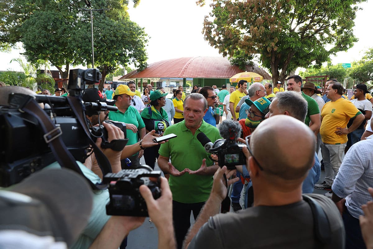 Ato pro bolsonaro praça 8 de abril